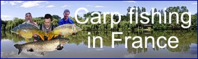 carp fishing in france at the beautifull e'tang de campas - tel: 07884257309